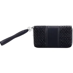 Cheap Crocodile And Calfskin Leather Zip Wallet Small Leather Goods