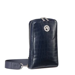 Fashion Crocodile And Calfskin Leather Sling Backpack Bags
