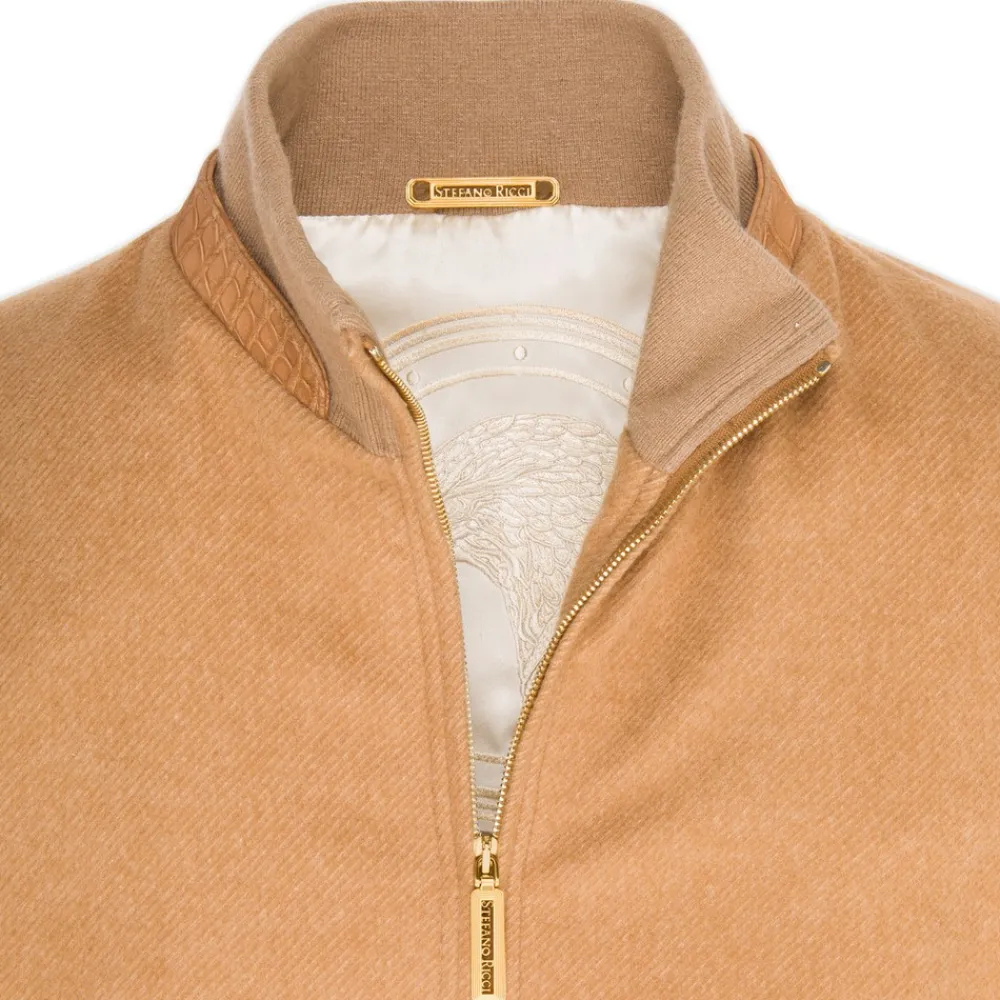 Discount Crocodile And Cashmere Blouson Mens Last Sizes