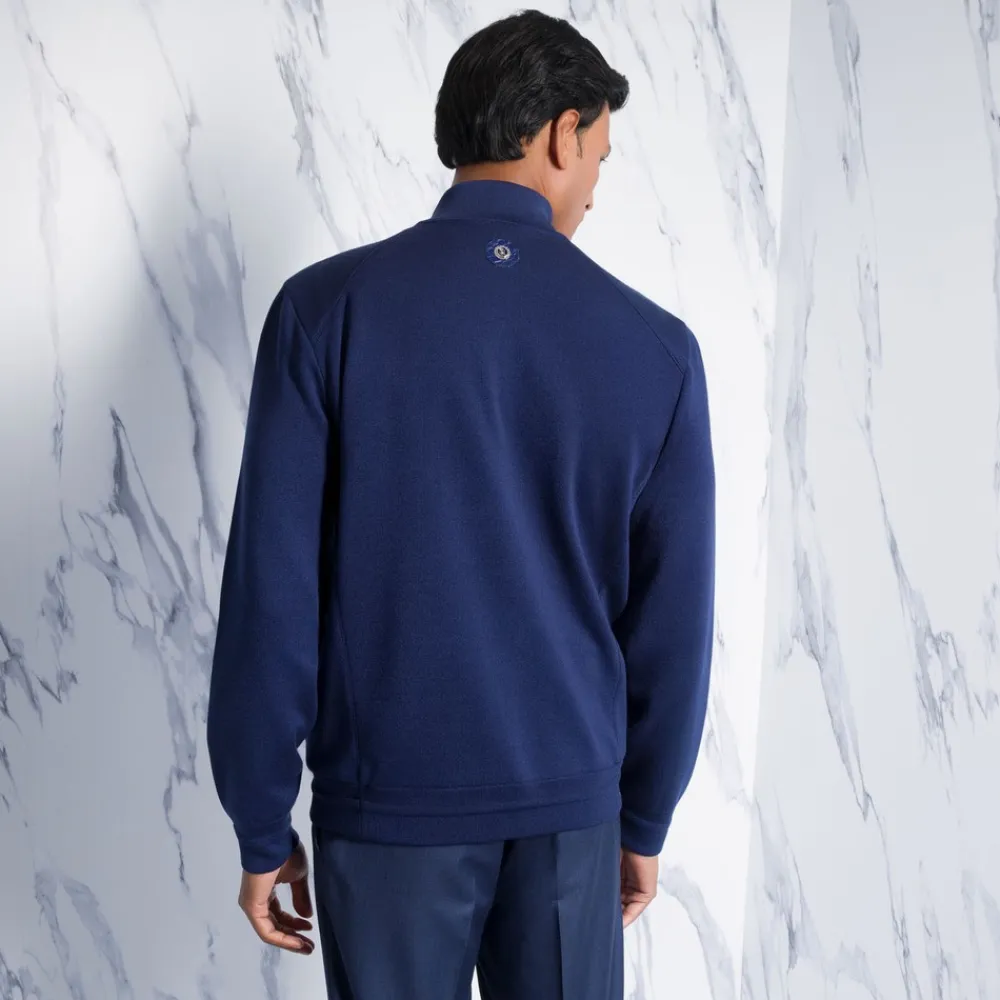 Best Sale Crocodile Leather And Knit Blouson Mens Last Sizes