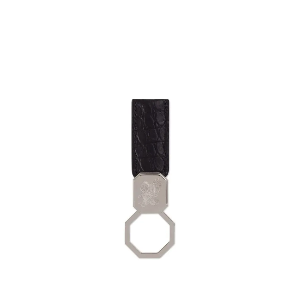 Best Crocodile Leather Key Ring Small Leather Goods