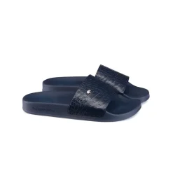 New Crocodile Leather Slides Espadrilles & Sandals