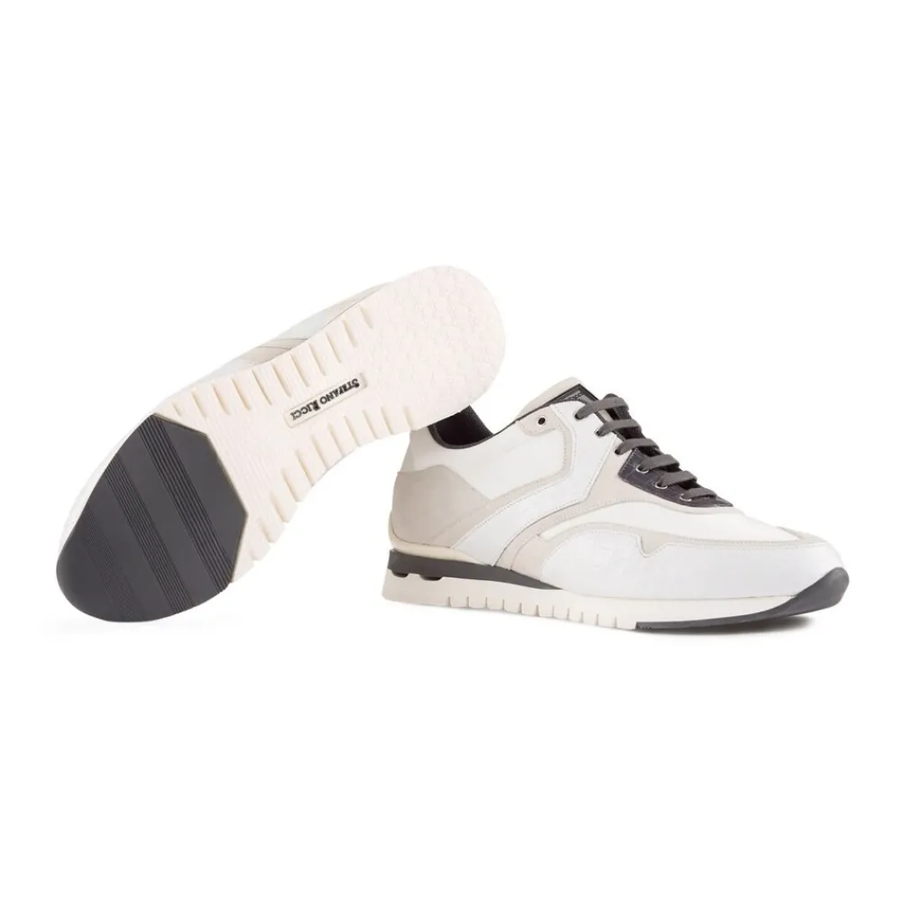 Hot Crocodile Leather Sneakers Sneakers