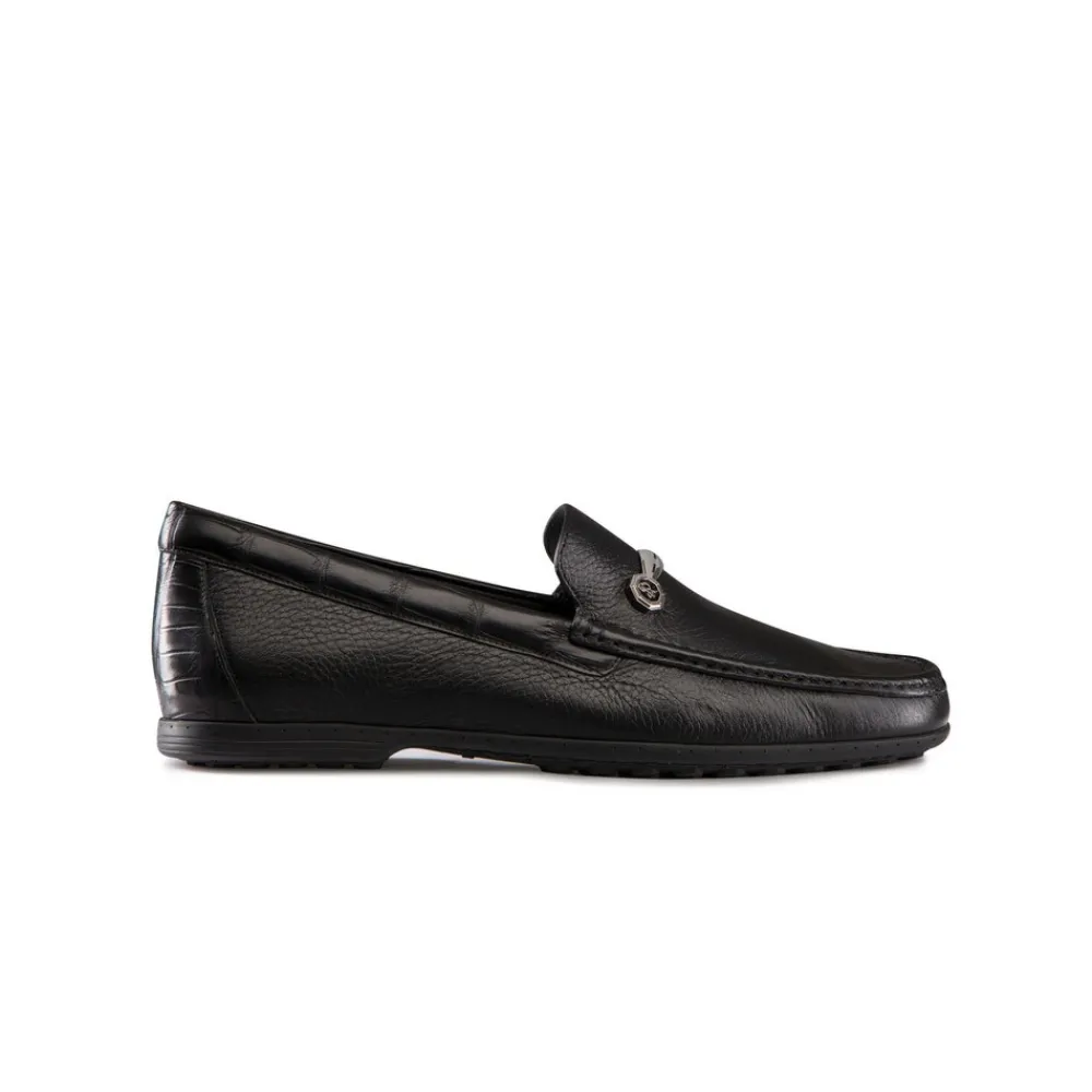 Hot Deerskin And Crocodile Leather Loafers Loafers