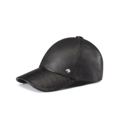Flash Sale Deerskin And Crocodile Leather Baseball Cap Hats