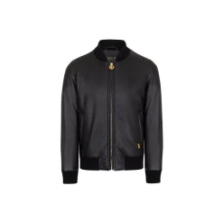Outlet Deerskin Leather Blouson Junior Outerwear