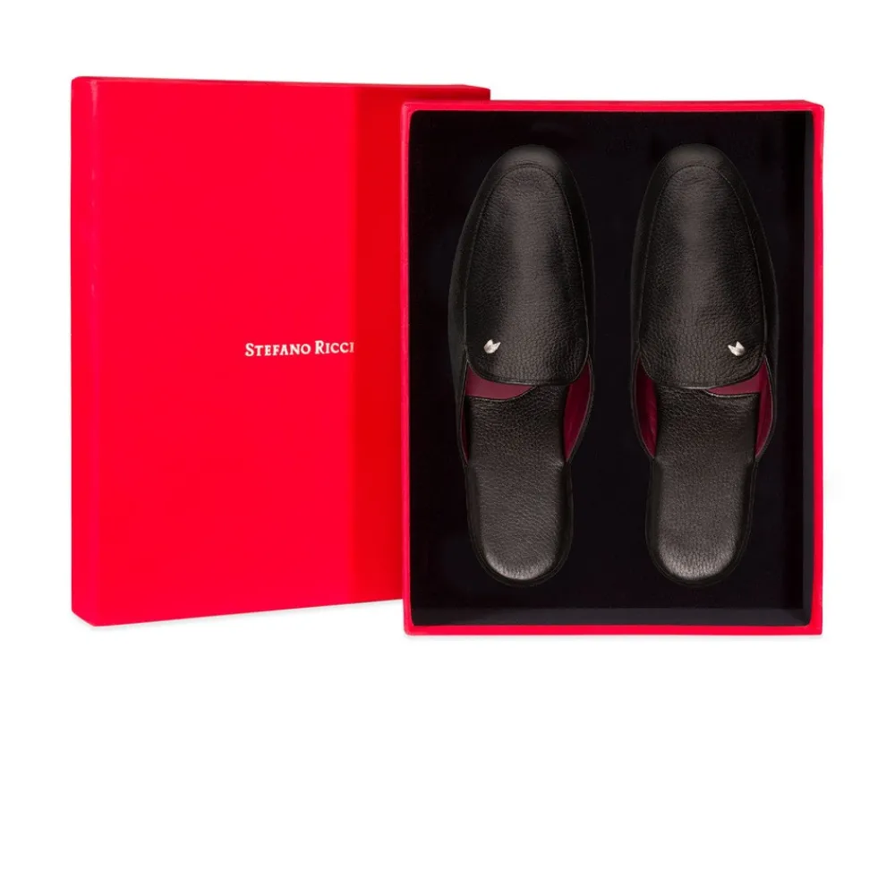 Hot Deerskin Leather Slippers Loafers