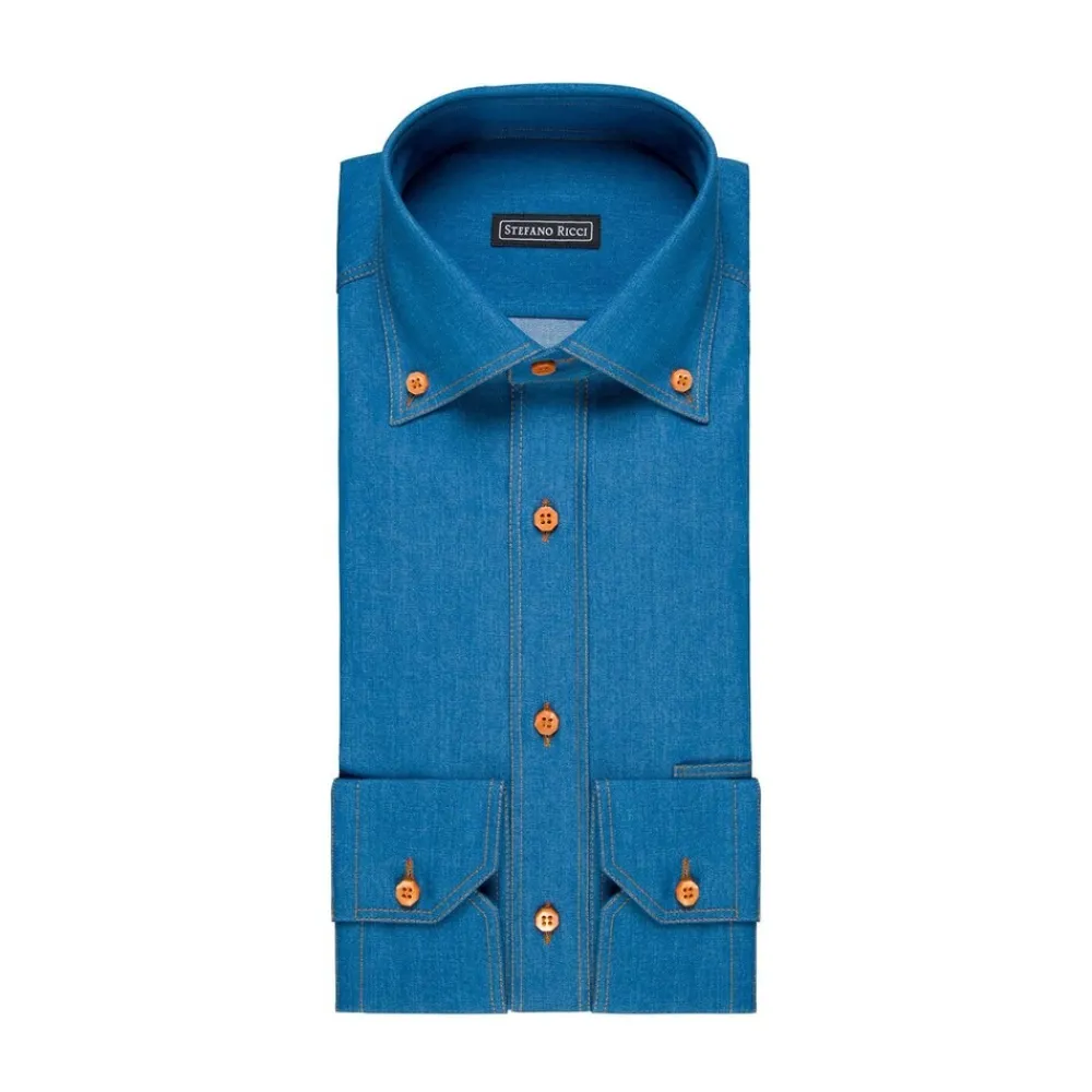 Cheap Denim Orvieto Shirt Mens Last Sizes