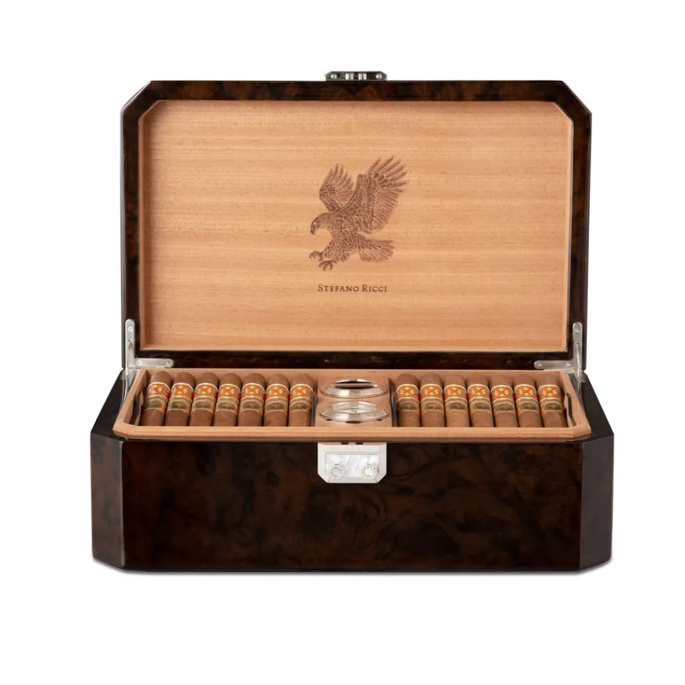 Cheap Desk Humidor For 40 Cigars Cigar Accessories
