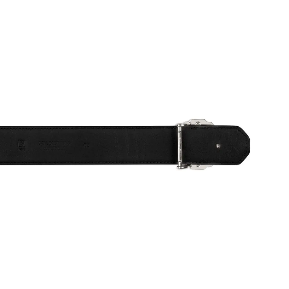 Outlet Diamante Crocodile Leather Belt Belts