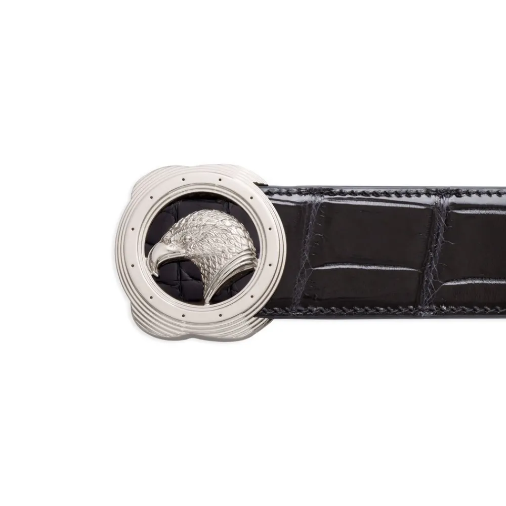 New Diamante Crocodile Leather Belt Belts