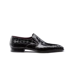 Cheap Diamante Crocodile Slip-On Oxford Shoes Dress Shoes