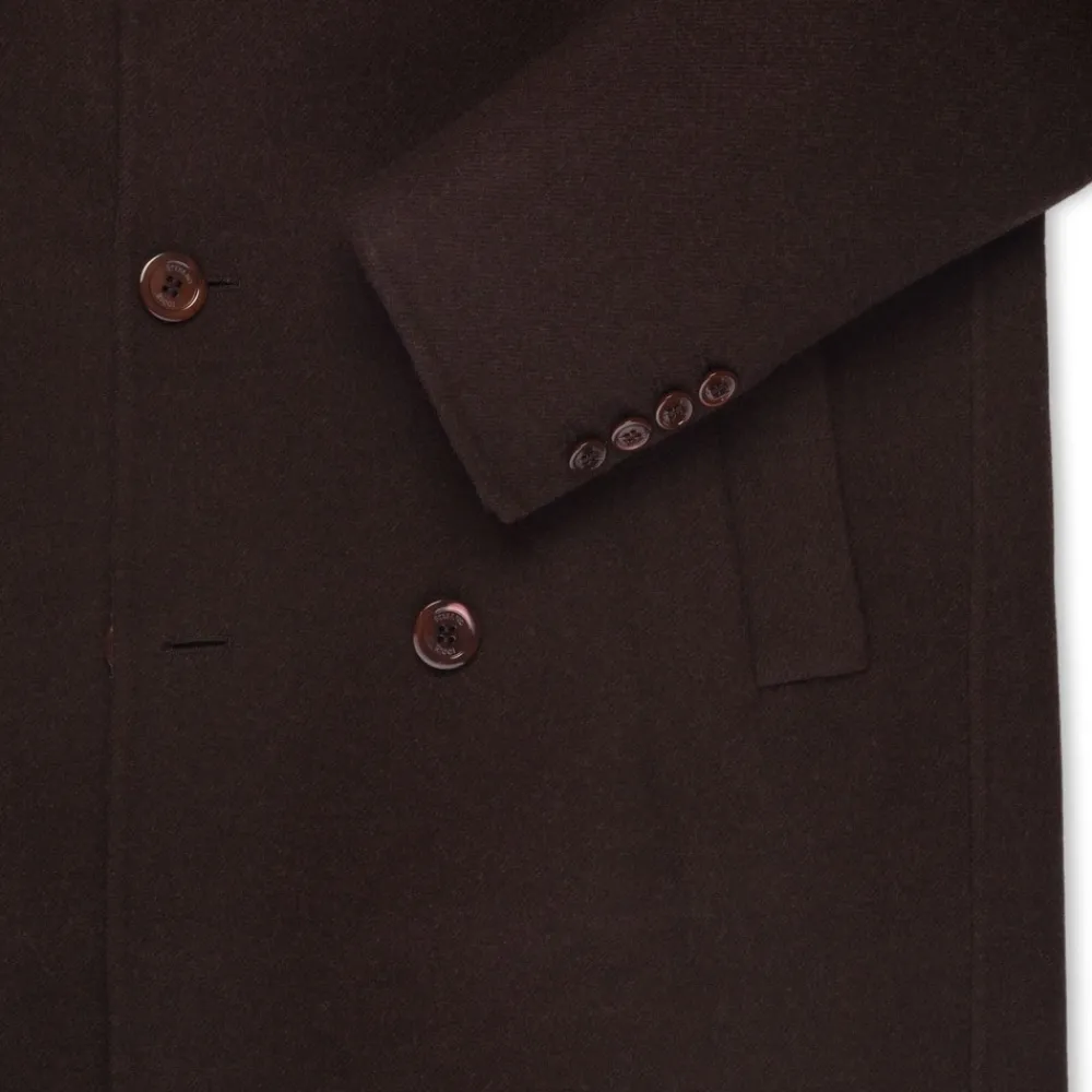 Hot Double Breasted Deconstructed Coat Mens Outerwear