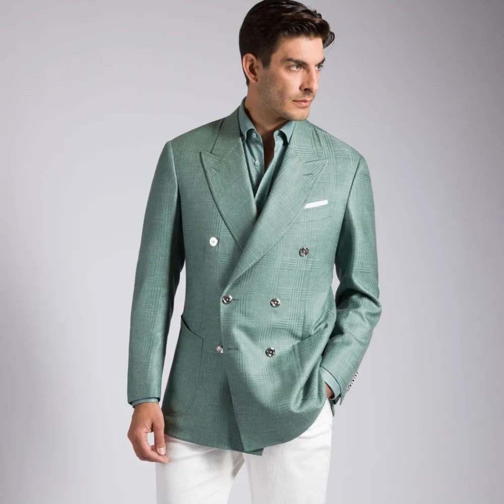 Outlet Double-Breasted Fiesole Jacket Mens Jackets