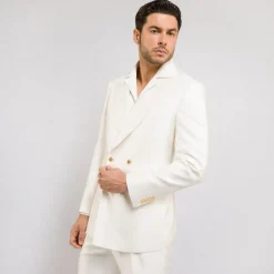 Cheap Double-Breasted Jacket Mens Jackets