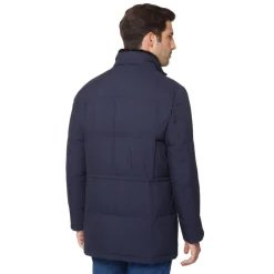 Sale Down Coat With Beaver Fur Collar Mens Outerwear