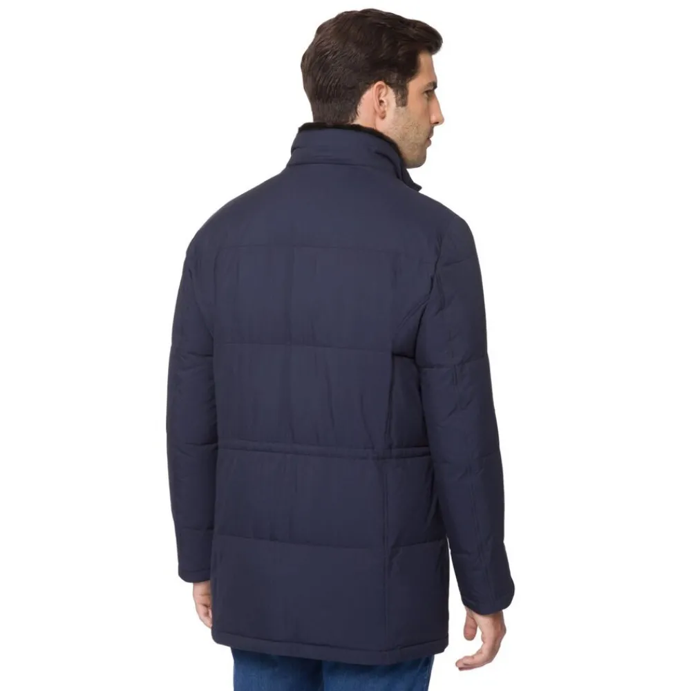 Sale Down Coat With Beaver Fur Collar Mens Outerwear