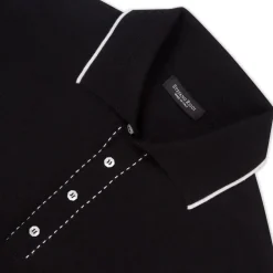 New Four Button Polo With Hand Embroidery Mens Last Sizes