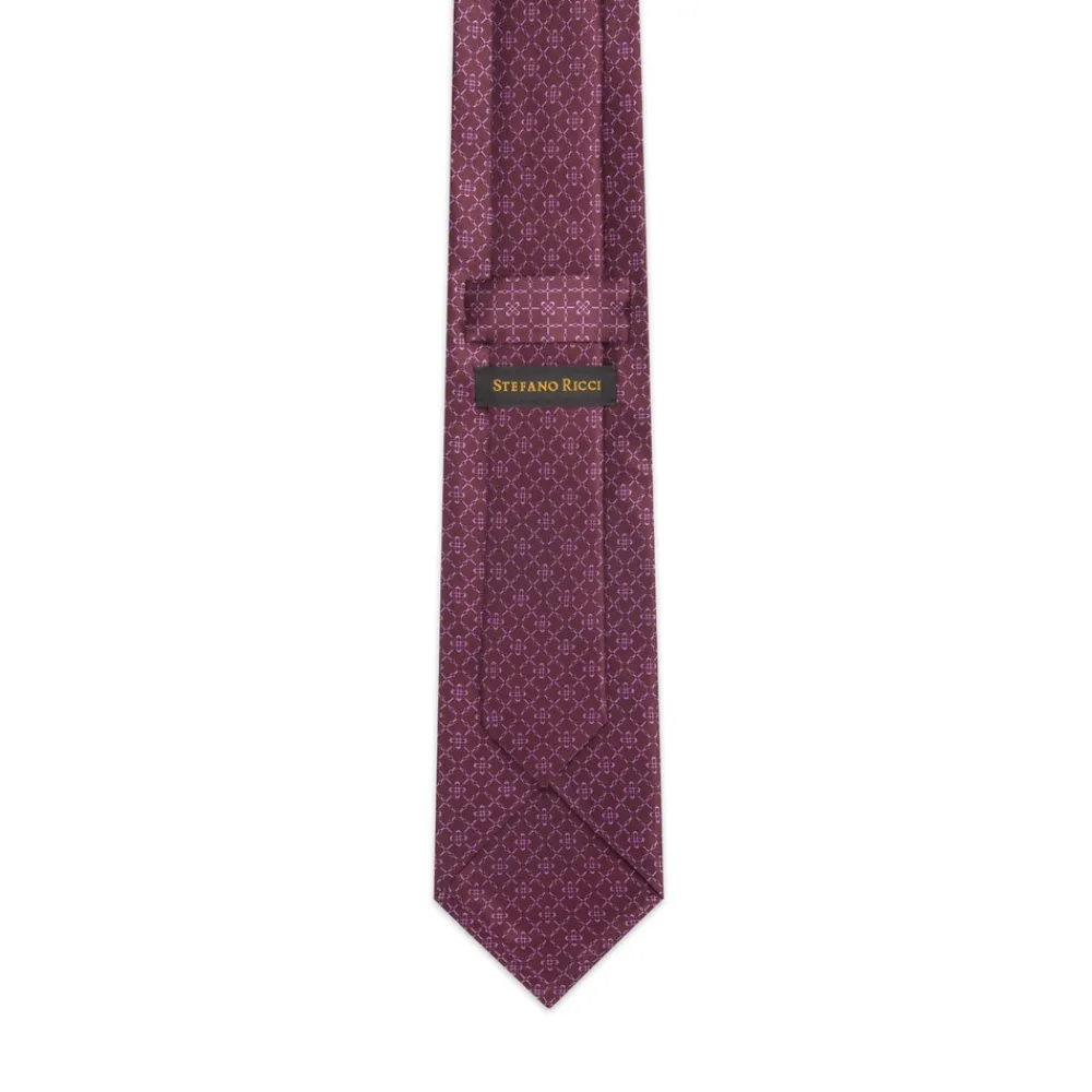 Clearance Hand Printed Luxury Silk Tie Ties