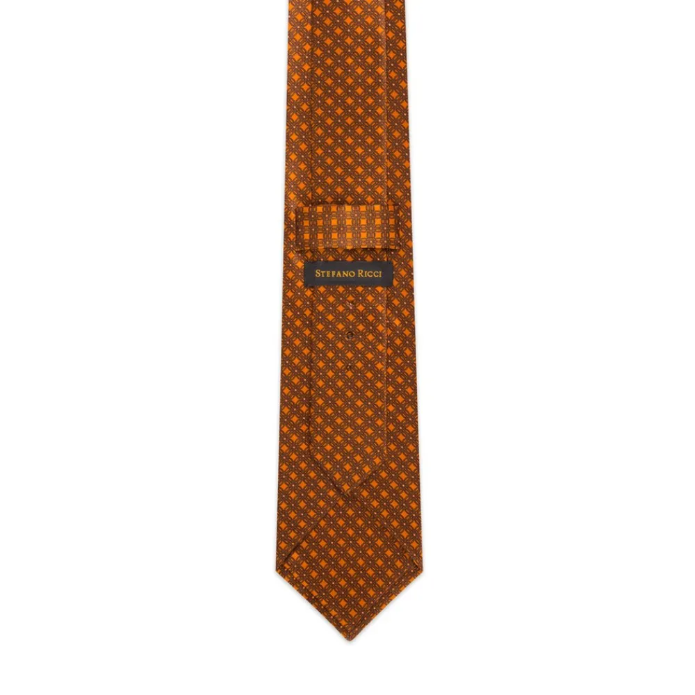 Sale Hand Printed Silk Tie Ties