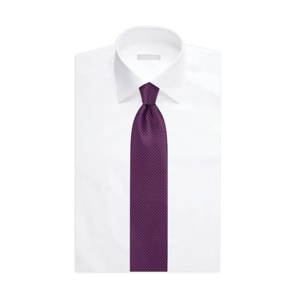 Flash Sale Hand Printed Silk Tie Ties