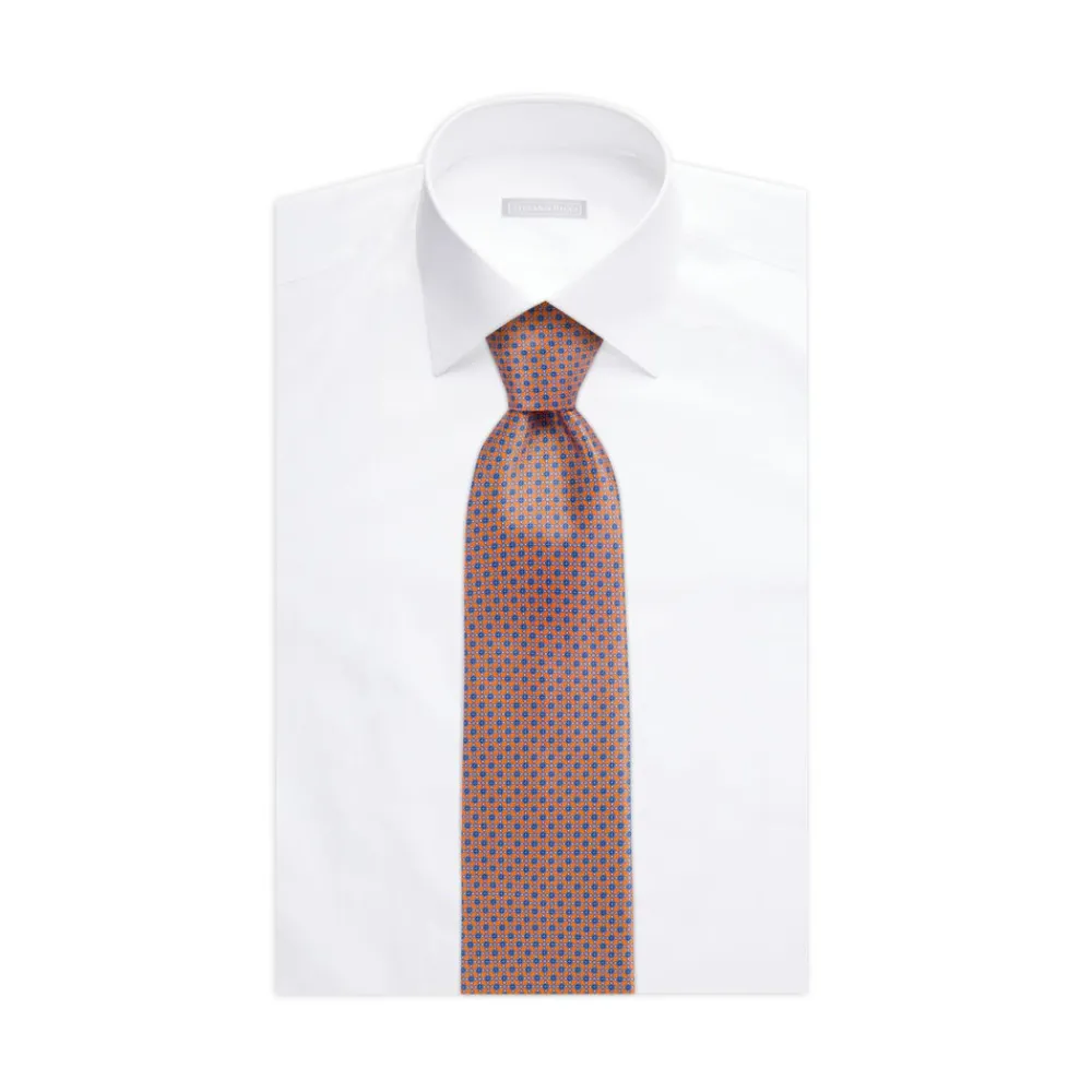 Flash Sale Hand Printed Silk Tie Ties