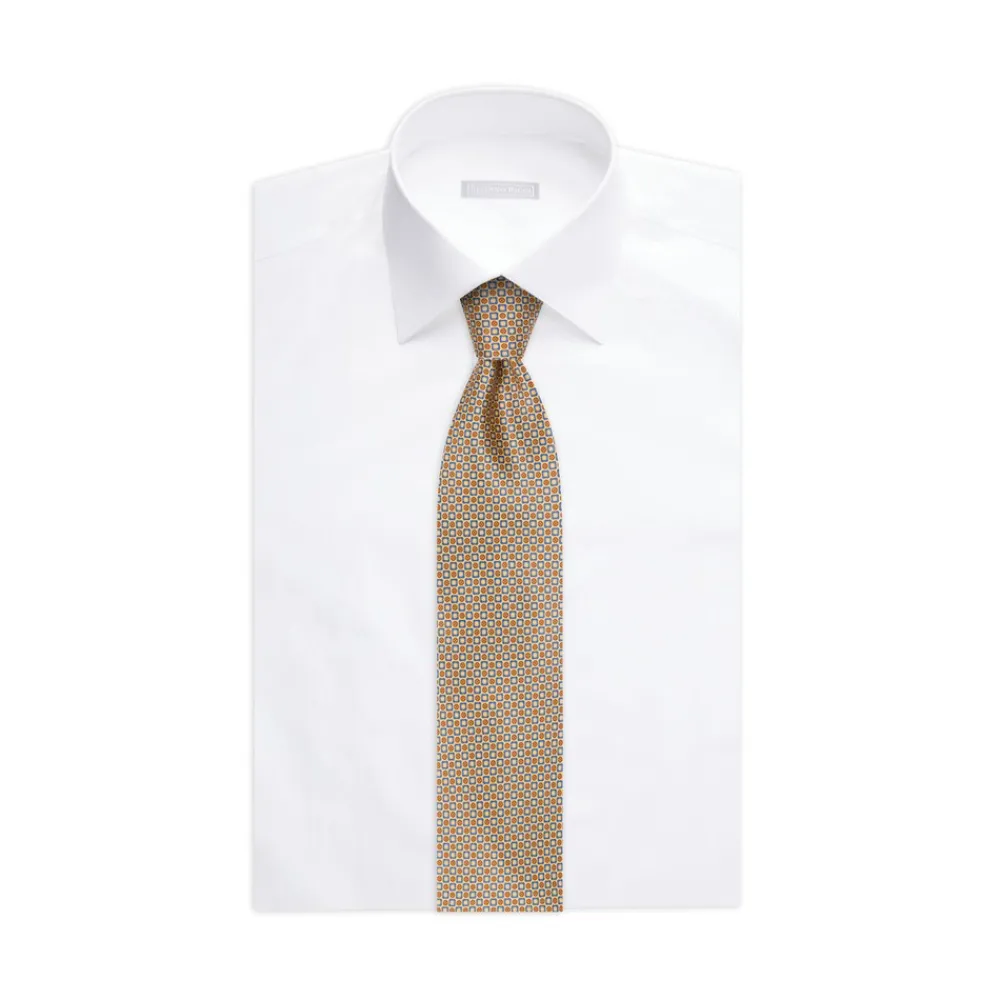 Fashion Hand Printed Silk Tie Ties