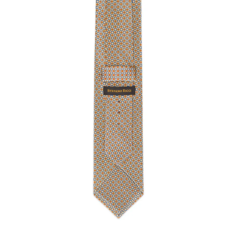 Fashion Hand Printed Silk Tie Ties