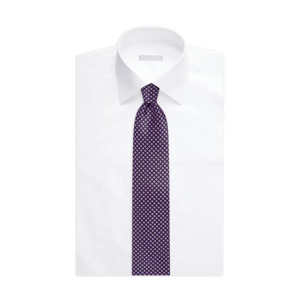 Clearance Hand Printed Silk Tie Ties
