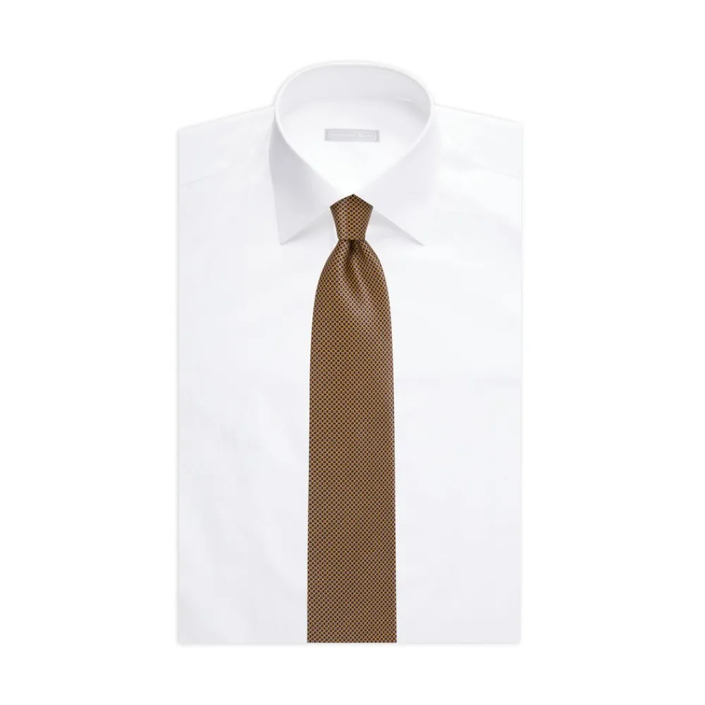 Store Hand Printed Silk Tie Ties