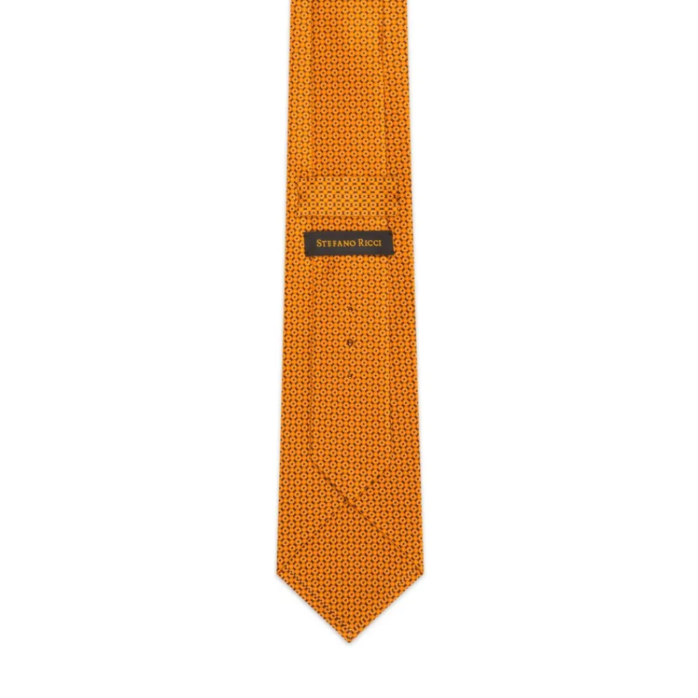 New Hand Printed Silk Tie Ties