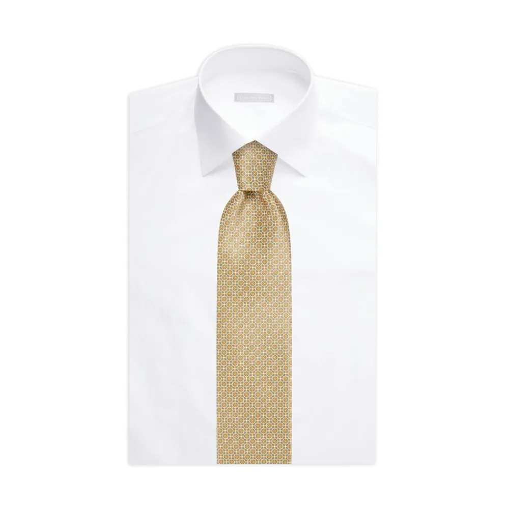 Online Hand Printed Silk Tie Ties