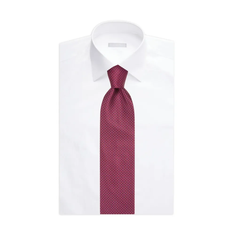 Sale Hand Printed Silk Tie Ties