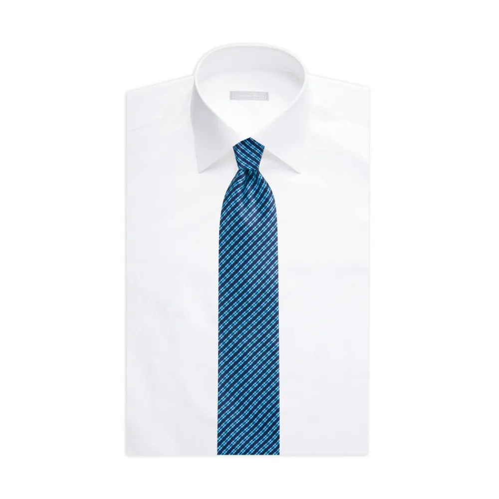 New Hand Printed Silk Tie Ties