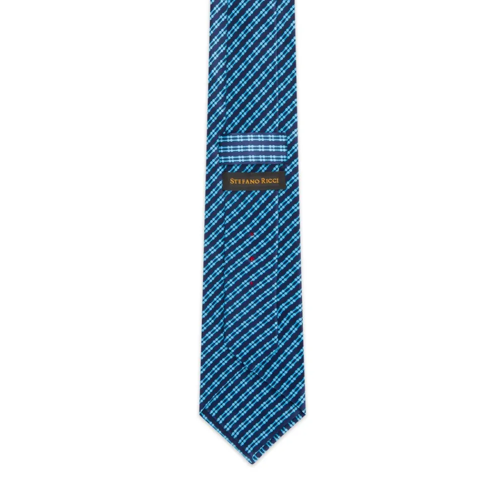 New Hand Printed Silk Tie Ties