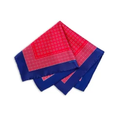 Outlet Hand Printed Silk Tie Set Ties