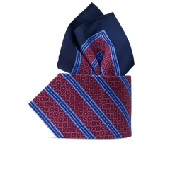 New Hand Printed Silk Tie Set Ties