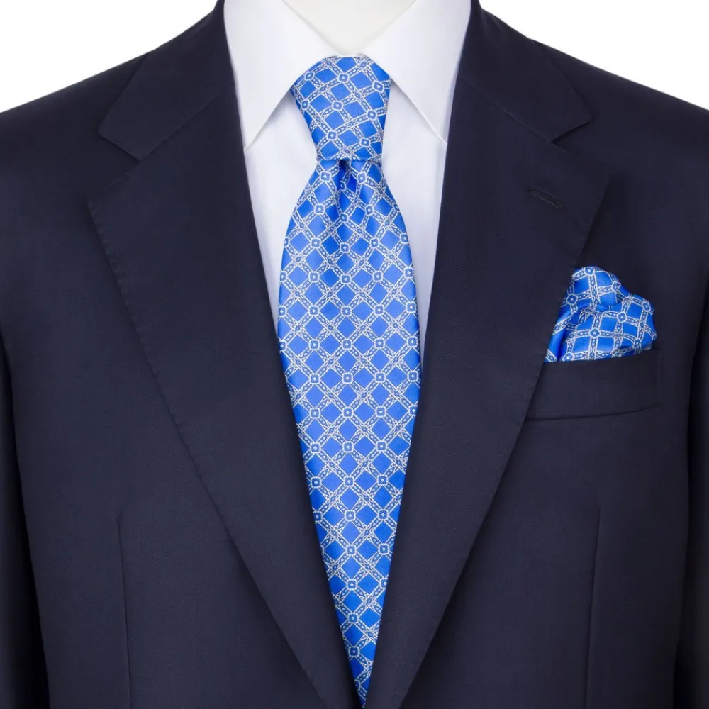 Best Hand Printed Silk Tie Set Ties