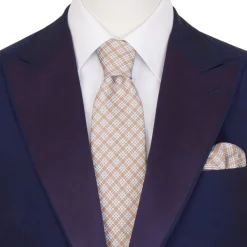 Sale Hand Printed Silk Tie Set Ties