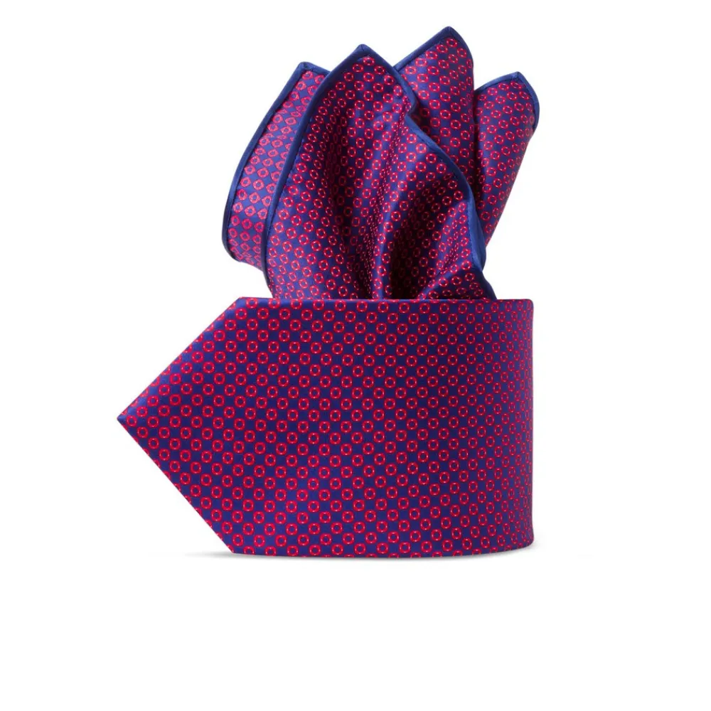 Store Hand Printed Silk Tie Set Ties