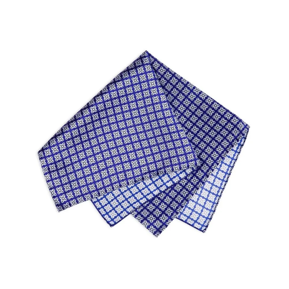 Discount Hand Printed Silk Tie Set Ties