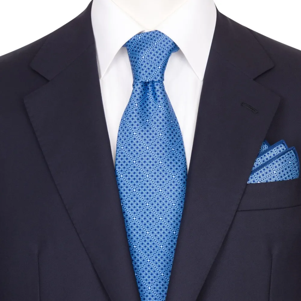 Shop Hand Printed Silk Tie Set Ties