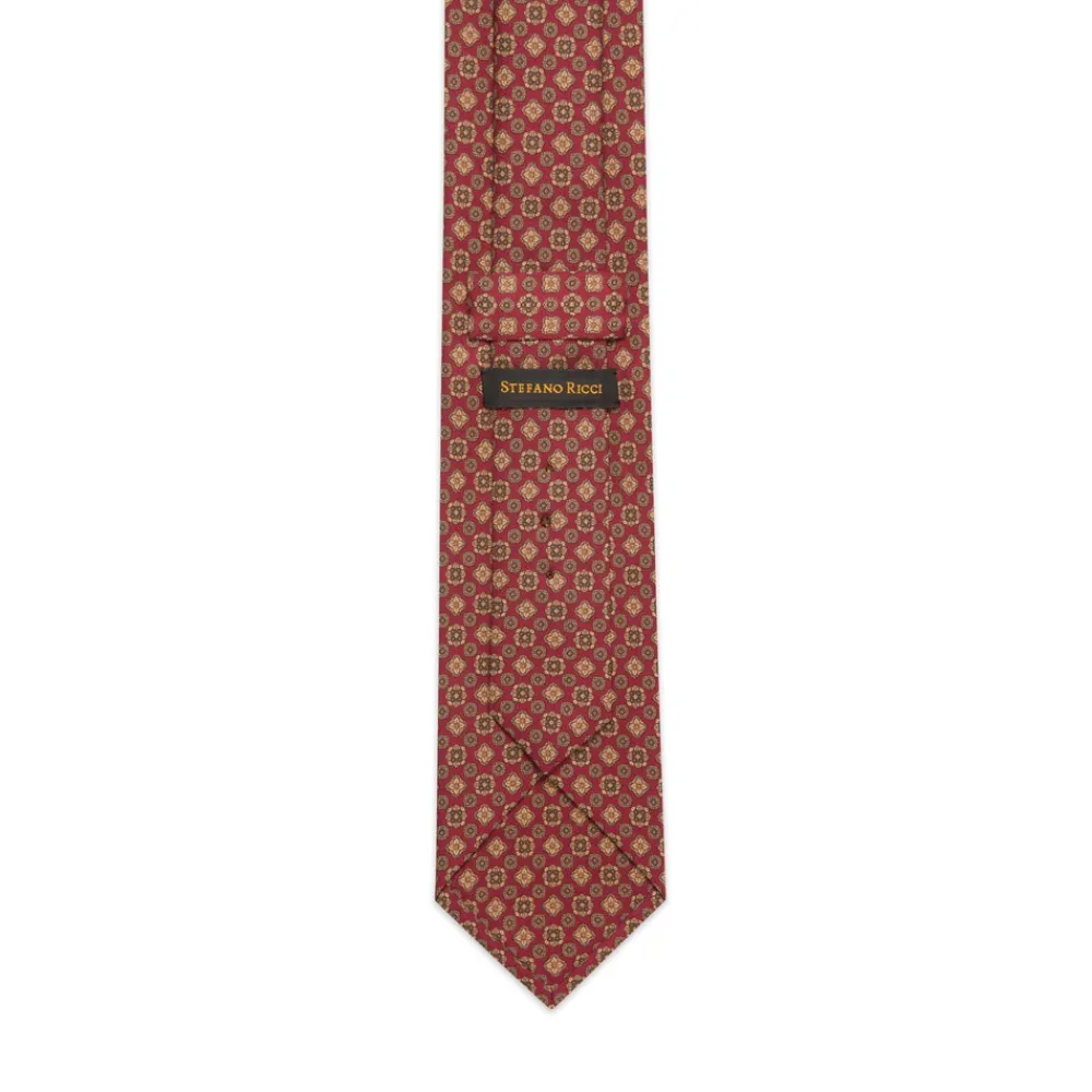 Clearance Hand Printed Silk Twill Tie Ties