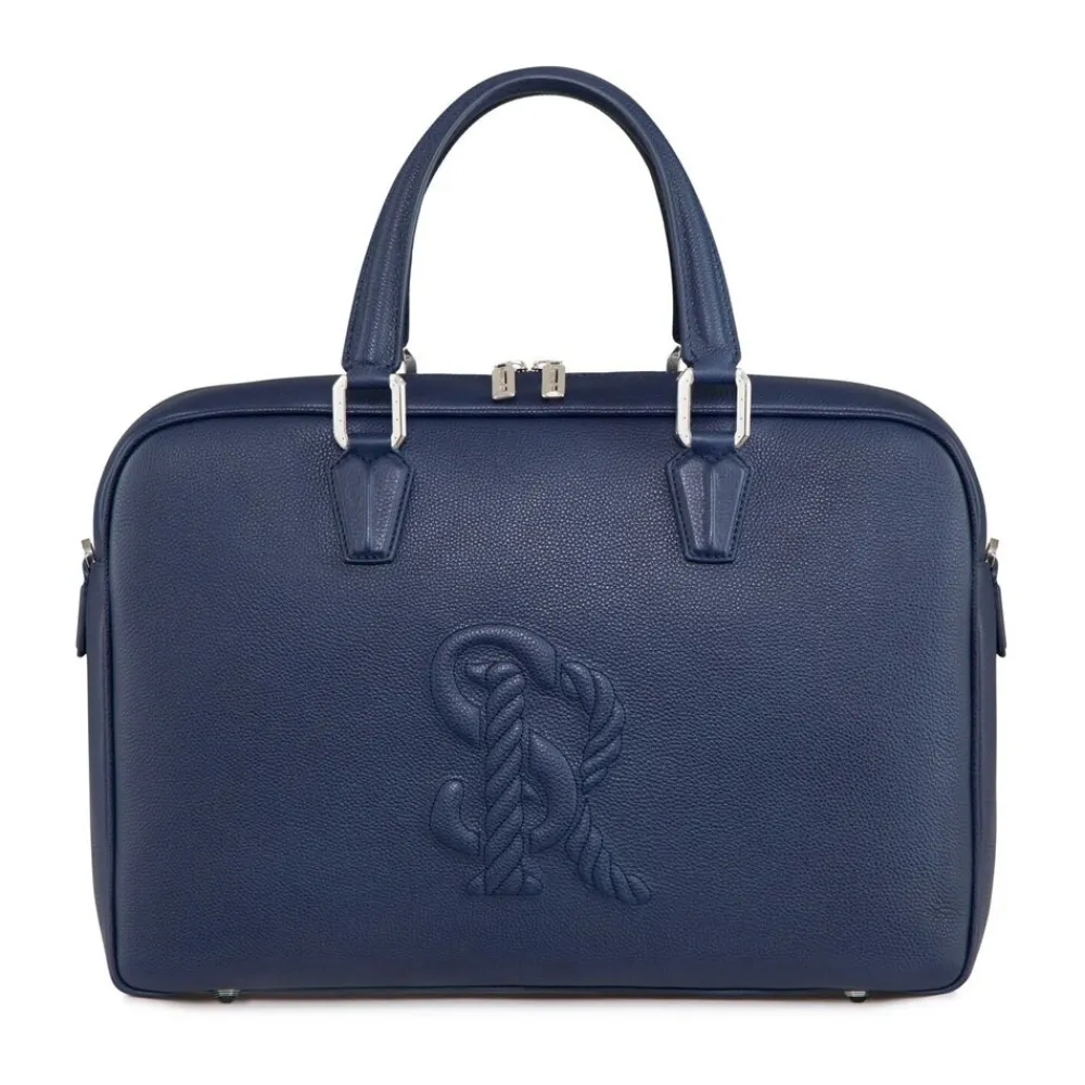 Fashion Handmade Calfskin Business Bag Bags