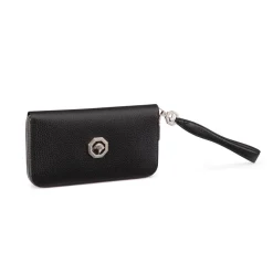 Shop Handmade Calfskin Large Zip Wallet Small Leather Goods
