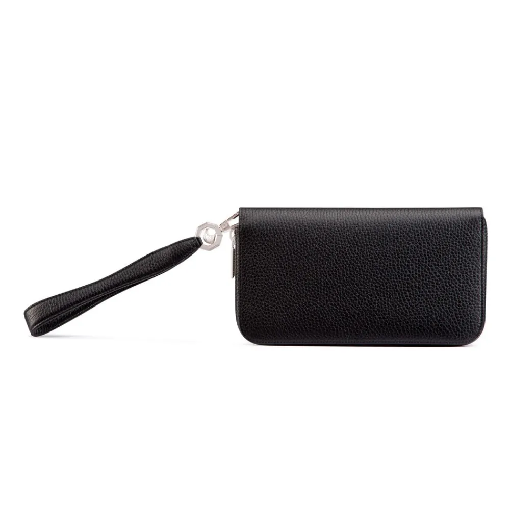 Shop Handmade Calfskin Large Zip Wallet Small Leather Goods