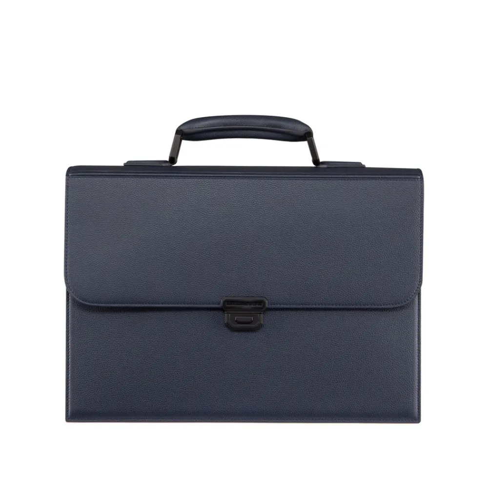 Clearance Handmade Calfskin Leather Briefcase Bags