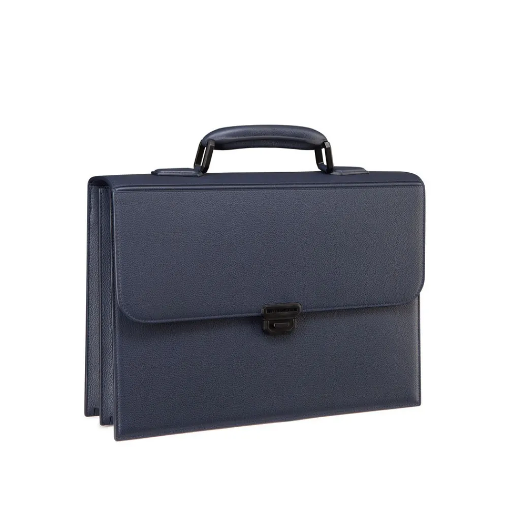Clearance Handmade Calfskin Leather Briefcase Bags