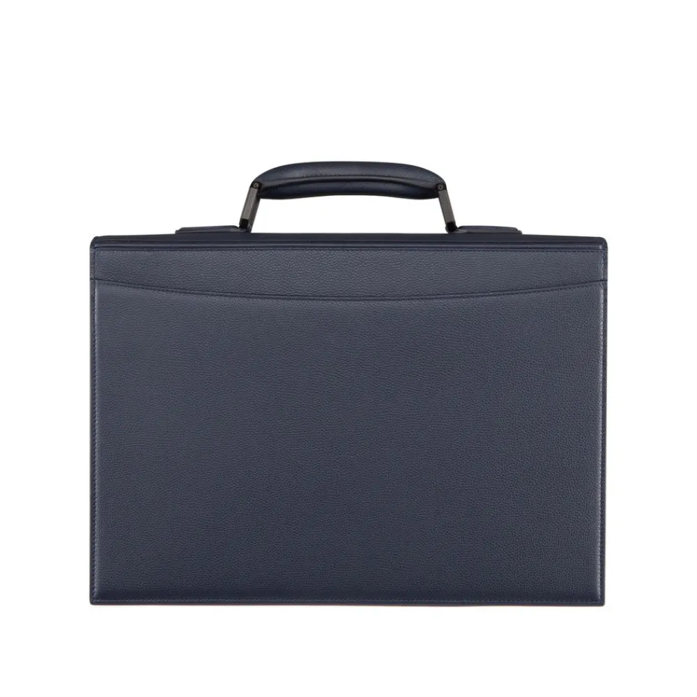 Clearance Handmade Calfskin Leather Briefcase Bags