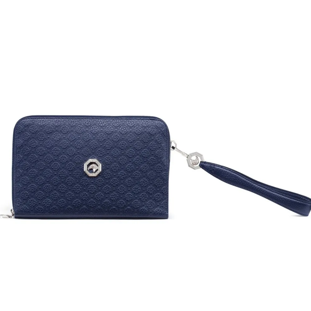 Discount Handmade Calfskin Travel Pouch Small Leather Goods